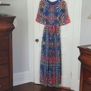 Beautiful/colorful/long  dress